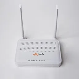 Syrotech SY-GPON-1100-WDONT 1GE+1FE Single Band ONT WiFi Router Wireless Router 2.4 GHz 300 Mbps Wifi Speed Single Band External Antenna NA-12
