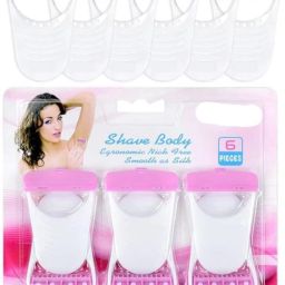 Woman& Girl Shave Body Stainless Steel Disposable Razor (Pack of 6), Women-image-38