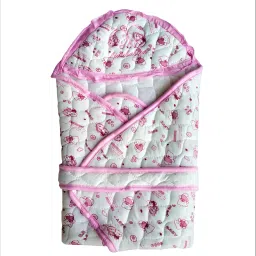 Baby Wrapper Cum Hooded for Infants Superb Export Quality for 0-15 Months Sleeping Bag-image-34