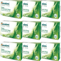 Soap Neem & Turmeric SINCE 1930 Cleanses and purifies skin-picture-1