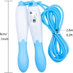 lexture Adjustable Skipping Jump Rope With Manual Counter Meter Digital Cordless Skipping Rope image 3