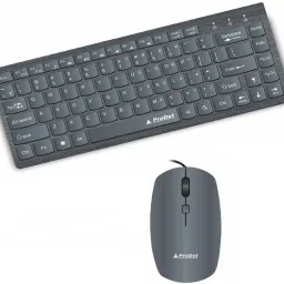 PRODOT Laptop Keypad Size 217m Mini Wired Keyboard and Mouse Wired USB Standard Laptop Keyboard Compatible with Desktop, Laptop, Mac-image-40