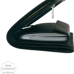 Men Casual, Evening/Party, Formal, Travel, Trendy Black Artificial Leather Wallet - Regular Size-image-14