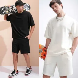 Tshirt Regular Shorts Co-ords Set-image-7
