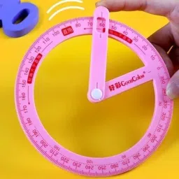 round geometric ruler pack of 1 Ruler-image-44