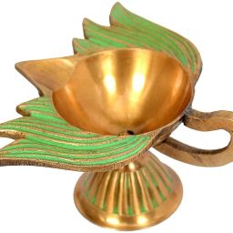 Brass Table Diya Set-image-14