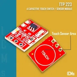 HUBX TTP223 TOUCH SENSOR 5 Watts PSU image 3