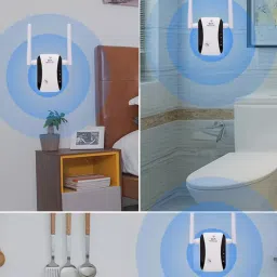 MARS Extender 300mbps for home and office 50m range antina WiFi Range Extender 2.4 GHz 300 Mbps Wifi Speed Dual Band External Antenna Access Point Mode image 2