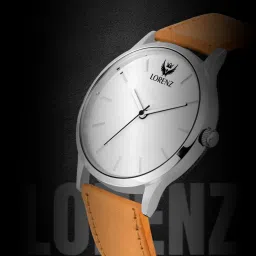 Lorenz 1055A White Dial Corporate Look Casual Fit Analog Watch Analog Watch - For Men MK-1055A image 3