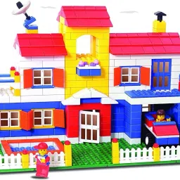 900 PIECES JUMBO BUILDING BLOCKS . (Multicolor)-21