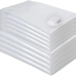 Vacuum Storage Bag Reusable Space Saver Bags for Clothes Comforter Blanket Quilt Travel Storage Vacuum Bags-image-46