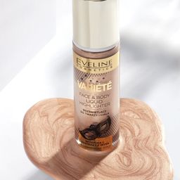 Eveline Cosmetics Variete Liquid Highlighter- 30 ml- Champagne Gold 01-36