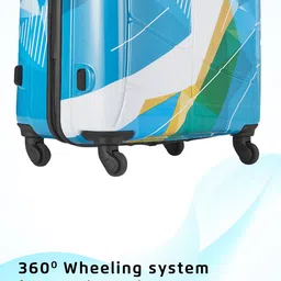 Safari Luma Set of 3 Printed Hard Trolley Bag image 2