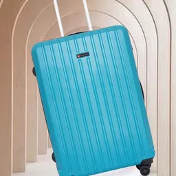 SWISS MILITARY Textured Hard-Sided Medium Trolley Bag-52