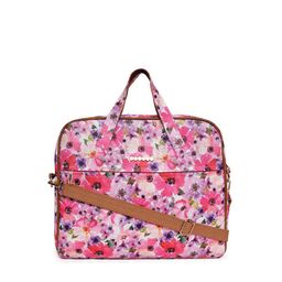 ASTRID Men Pink & Purple PU Laptop Bag-18