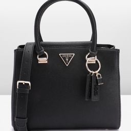 GUESS Women Textured Structured Handheld Bag-17