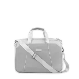 PROBUS Unisex Grey & White Laptop Bag-1