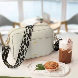 Accessorize London Structured Sling Bag image 1