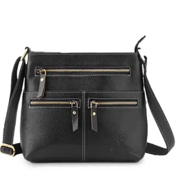 Goatter Leather Structured Sling Bag-18