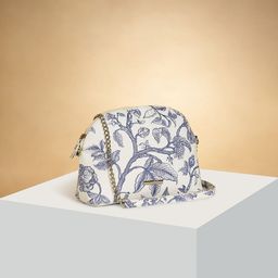 Forever Glam by Pantaloons Floral Printed Structured Sling Bag-image-41