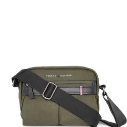 Tommy Hilfiger Checked Structured Sling Bag-18