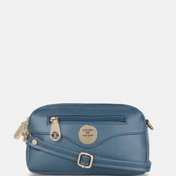 ESBEDA Solid Boxy Shape Structured Sling Bag-44