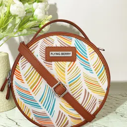 FLYING BERRY Floral Printed Structured Sling Bag-51