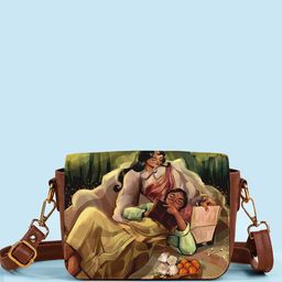 Kalankit Graphic Printed Swagger Sling Bag-20