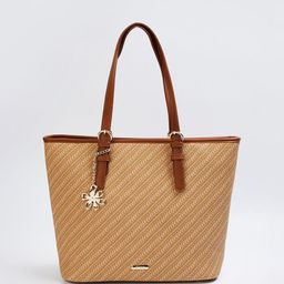 Ginger by Lifestyle Women Textured Structured Shoulder Bag-33