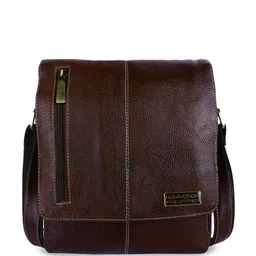 HAMMONDS FLYCATCHER Textured Leather Structured Shoulder Bag-18