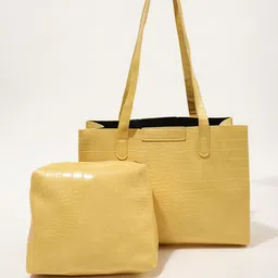 LULU & SKY Textured PU Structured Shoulder Bag-picture-16