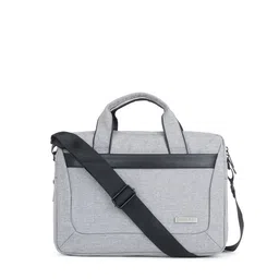 PROBUS Unisex Grey & Black Laptop Bag-20