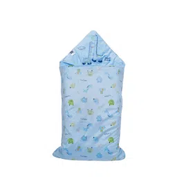 MeeMee Infant Kids Blue Printed Sleeping Bag-image-52