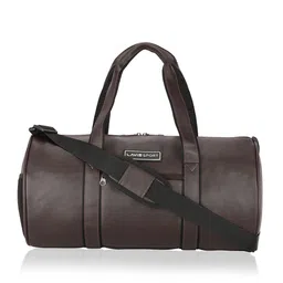 LAVIE SPORT Brown Olympic 27L Synthetic Leather Gym Duffel Bag-47