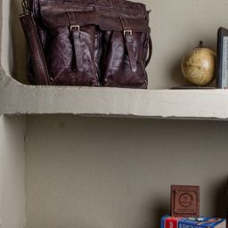 ART N VINTAGE Unisex Leather Laptop Bag - Up to 18 inch-image-94