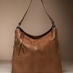 IMARS Textured Oversized Structured Hobo Bag-3