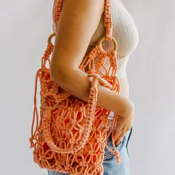 DECORDILL Self Designed Structured Tote Bag-0