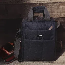 ZIPLINE Unisex Textured Messenger Bag-14