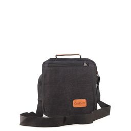 Goatter Unisex Black & Tan Messenger Bag-13