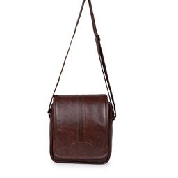 Martucci Unisex Brown Messenger Bag-20