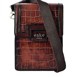 Eske Unisex Textured Messenger Bag-31