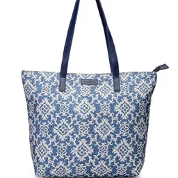 AQUATAN Ethnic Motifs Printed Shopper Tote Bag-2