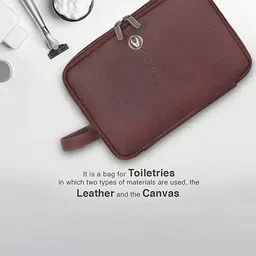 WildHorn  Leather Toiletry Travel Bag-image-92