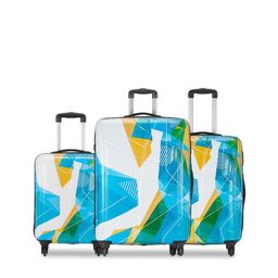 Safari Luma Set of 3 Printed Hard Trolley Bag image 4