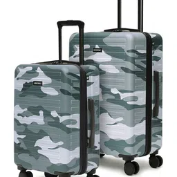 Assembly 2 Pcs Hard-Sided Cabin & Medium Trolley Bag image 2
