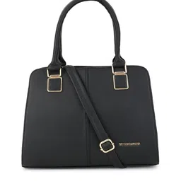 WOMEN MARKS Textured Structured Handheld Bag image 4