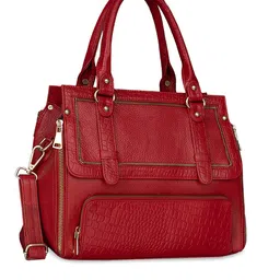 HiLEDER Leather Structured Handheld Bag image 3