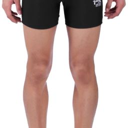 Fashion Printed Men Trunk Black Swimsuit-image-63