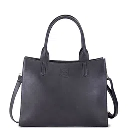 Abelardo De Moda Leather Structured Handheld Bag image 2