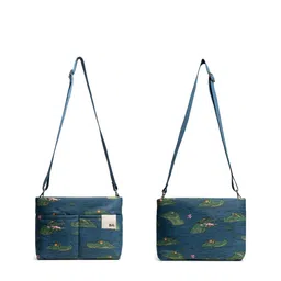 DailyObjects Printed Structured Sling Bag With Quilted image 2